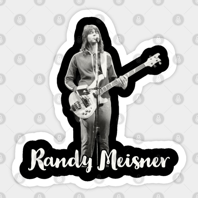 Retro Meisner Sticker by Tiru Store 